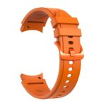 Anrir for Samsung Galaxy Watch 5 40mm 44mm Bands/Watch 5 Pro 45mm Bands, 20mm Silicone No Gap Watch Bands for Galaxy Watch 4 Classic 46mm 42mm/Galaxy Watch 4 40mm 44mm Bands Men Women-Orange