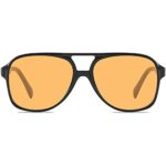 YDAOWKN Classic Vintage Aviator Sunglasses for Women Men Large Frame Retro 70s Sunglasses