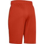 Under Armour Boys’ Prototype Logo Shorts , Rich Orange (830)/Lunar Orange , Youth Medium