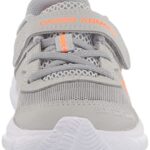 Under Armour Boy’s Infant Assert 10 Alternate Closure Running Shoe, (103) Mod Gray/Orange Blast/Orange Blast, Toddler