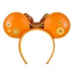 WDW Theme Parks Flower and Garden Festival 2023 Orange Bird Ear Headband for Adults