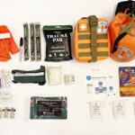 The Nautical IFAK Premium First Aid Kit – Rescue Orange CAT Tourniquet, Trauma PAK, HyFin Vent Chest Seal, Israeli Bandage – Orange, Rip Away Tactical Pouch, 5 Liter Waterproof Dry Bag