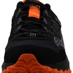 Saucony Men’s Versafoam Excursion TR13 Black/Orange Running Shoe 10.5 M US