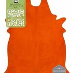 Orange Cowhide Rug – A Burst of Positive Energy!