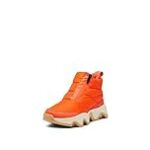 Sorel Women’s Kinetic Impact Puffy Zip Waterproof Shoes – Optimized Orange, Bleached Ceramic – Size 12