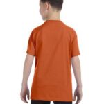 By Gildan Gildan Youth 53 Oz T-Shirt – Texas Orange – M – (Style # G500B – Original Label)