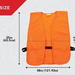 Allen Company unisex adult Hunting Blaze Allen Company Safety Vest Orange 38 48 Adult, Blaze Orange, Medium US