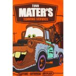 Disney Cars Mater Boys’ Short Sleeve Shirt for Toddler – Orange