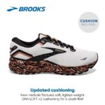 Brooks Women’s Ghost 15 Neutral Running Shoe – Sunburn/Maple/Black – 7.5 Medium