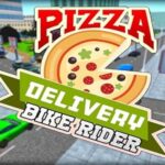 Pizza Delivery Moto Bike Rider