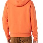 Amazon Essentials Men’s Sherpa-Lined Full-Zip Hooded Fleece Sweatshirt, Orange, Large