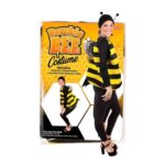 Kangaroo Bumble Bee Costume Adult with Head Piece – Halloween Costume for Women – Cute and Adjustable Halloween Costume for Girls – Fits Most Women for Theme or Costume Party (Only for Adults)