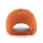 ’47 New York Yankees Mens Womens Clean Up Adjustable Strapback Clay Orange Hat with White Logo