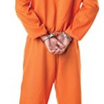 Seasons Prisoner Costume Orange, Large 40-42