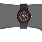 Casio Unisex MQ-71-4BCF Classic Luminous Hands Watch With Black Resin Band