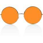 Hippie Glasses Disco Hippy 70’s Sunglasses 60’s Cool Funky Shades quavo Orange