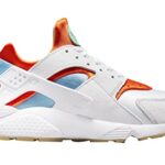 Nike Men’s Air Huarache White/Safety Orange (DX2345 100) – 11