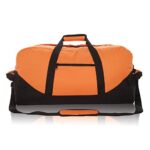 DALIX 25″ Big Adventure Large Gym Sports Duffle Bag in Orange