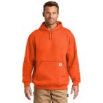 Carhartt Mens Loose Fit Midweight Sweatshirt, Brite Orange, Medium US