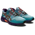 ASICS Women’s Gel-Venture 8 Running Shoes, 7.5, Misty Pine/NOVA Orange