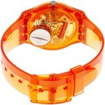 Swatch Unisex GO116 Bloody Orange Analog Display Quartz Orange Watch