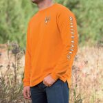 Legendary Whitetails Men’s Standard Legendary Non-Typical Long Sleeve T-Shirt, Inferno, Large