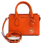 Michael Kors Sheila Small Non-Leather Vegan Satchel (Poppy)