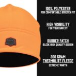 Klarny Outdoors Premium High Performance Blaze Orange Beanie Hunting Hat (Adult, Blaze Orange)