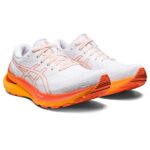 ASICS Men’s Gel-Kayano 29 Running Shoes, 11, White/NOVA Orange