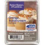 Better Homes and Gardens Orange Buttercream Cupcake Scented Wax Cubes