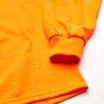 Gildan Men’s Ultra Cotton Long Sleeve T-Shirt, Style G2400, Multipack, Safety Orange (2-Pack), X-Large