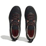 adidas Men’s Terrex Ax4 Sneaker, Core Black/Wonder Silver/Impact Orange, 10.5