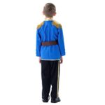 PATURPINT Boy Prince Charming Costume-Kids Royal Prince Outfit for Cosplay Fairytale Ball Halloween Christmas Birthday Party (S)