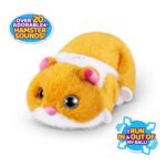 Pets Alive Hamstermania (Orange) by ZURU Hamster, Electronic Pet, 20+ Sounds Interactive, Hamster Ball Toy for Girls and Children