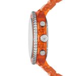Emporio Armani Men’s Chronograph Orange Polyurethane Watch (Model: AR11535)
