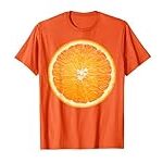 Orange Fruit Costume Cute Cheap Funny Halloween Gift T-shirt T-Shirt