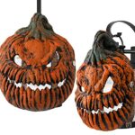 Pumpkin Porch Light Cover Halloween Decorations,2 Pack Holiday Porch Light Covers for Porch,Garage,Front Door,Outdoor,Ceiling lamp