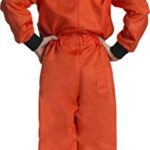 Dress Up America Astronaut Costume for Kids – NASA Orange Spacesuit for Boys & Girls