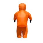 Glowy Zoey Inflatable Hazmat Costume Adult Unisex (Orange)