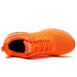 SKDOIUL Running Shoes for Women Sneakers Size 7.5 Orange Athletic Tennis Walking Sneakers Woman Fashion Sport Gym Workout Shoes