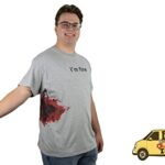I’m Fine Graphic Sarcastic Movie Halloween Zombie Funny T Shirt XL Sport Grey