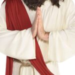 Amscan Mens Jesus Costume Set – Standard Adult Size White