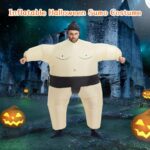 TOLOCO Inflatable Costume for Adults Sumo Wrestler Inflatable Costume, Sumo Costume, Inflatable Halloween Costumes, Blow up Costume Adults Inflatable Costumes