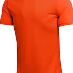 Nike Youth Park VII Short Sleeve Shirt (Orange, Medium)
