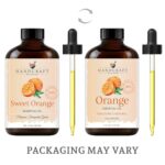 Orange Essential Oil – Huge 4 Fl Oz – 100% Pure and Natural – Premium Grade Essential Oil for Diffuser and Aromatherapy