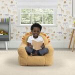 Delta Children Lion Cozee Buddy Chair, Orange