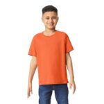 Gildan Youth Heavy Cotton T-Shirt, Style G5000B, 2-Pack, Orange, Small