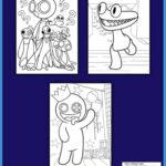 Fun Rinbow A Friends Coloring Book for Kids: Creative and Spooky Adventures with Blue, Green, Orange, and More – Perfect for Boys and Girls